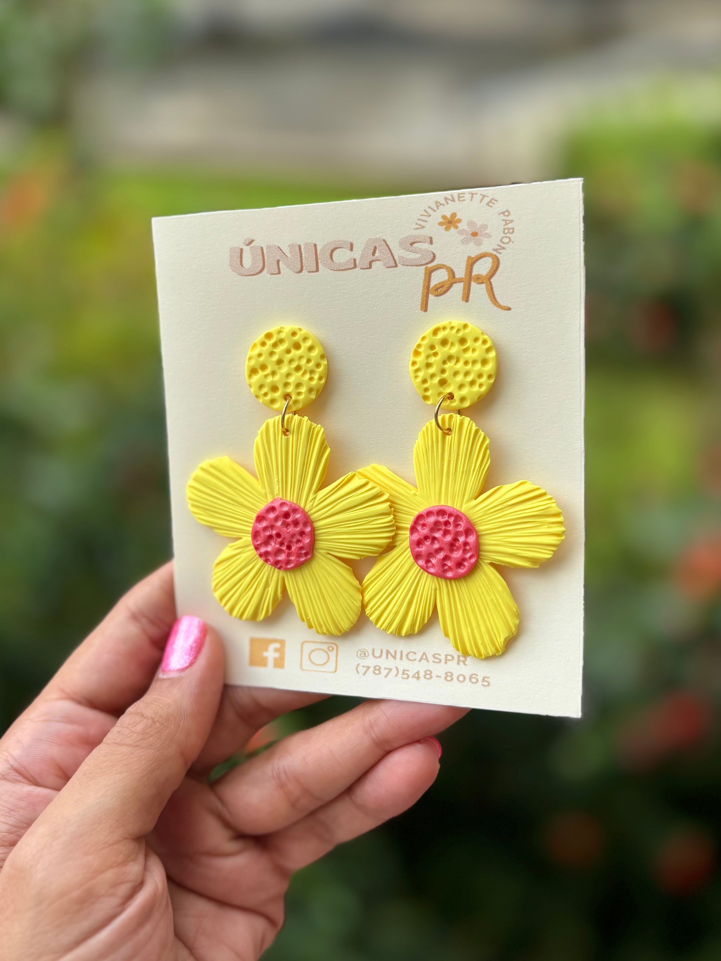 Flor Tropical Amarilla